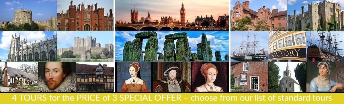 Family London Tours Specials Main 4 for 3 Special Offer