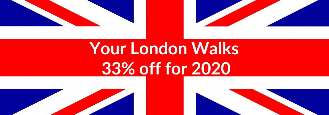 Staycation Deal – 33% off London Walks for 2020